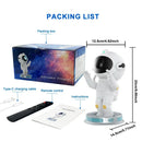 GobekUsa Galaxy Astronaut Starry Projector Night Light for Bedroom Kids Gift