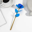 Decorbites galaxy rose iridescent blue & purple wedding centerpiece by Decorbites