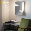 GobekUsa Geometric Art Indoor Wall Lamp for Bedroom Living Room Staircase Home Decor