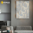 GobekUsa Geometric Art Indoor Wall Lamp for Bedroom Living Room Staircase Home Decor