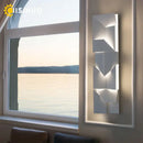 GobekUsa Geometric Art Indoor Wall Lamp for Bedroom Living Room Staircase Home Decor