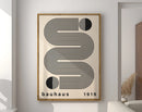 GobekUsa Geometric Bauhaus Canvas Prints for Home Decor
