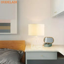GobekUsa Geometric Gold Desk Lamp with Hollow Diamond Design and Cloth Shade