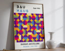 GobekUsa Geometric Mid Century Canvas Wall Art