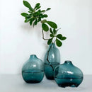 GobekUsa Geometric Zen Glass Vase for Single Flower Arrangement