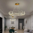 GobekUsa Ginkgo Leaf Chandelier Nordic Pendant Light for Living Dining Bedroom