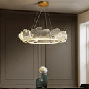 GobekUsa Ginkgo Leaf Chandelier Nordic Pendant Light for Living Dining Bedroom