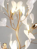 GobekUsa Ginkgo Leaf Floor Lamp - Modern Lighting for Living Room, Bedroom, Study