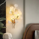 GobekUsa Ginkgo Leaf Wall Lamp: Modern Luxury for Bedroom, Living Room & Corridor
