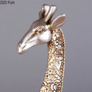 GobekUsa Giraffe Resin Statue Ornament Desk Decoration Room Aesthetic Decor