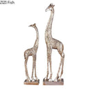 GobekUsa Giraffe Resin Statue Ornament Desk Decoration Room Aesthetic Decor