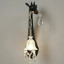 GobekUsa Giraffe Resin Wall Lamp Sconce Light for Bedside & Living Room Decor by Decorbites