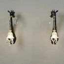 GobekUsa Giraffe Resin Wall Lamp Sconce Light for Bedside & Living Room Decor by Decorbites