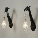 GobekUsa Giraffe Resin Wall Lamp Sconce Light for Bedside & Living Room Decor by Decorbites