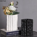 GobekUsa Glacial Ceramic Vase: Hydroponic Flower Pots, Desk Decoration, Room Aesthetic Decor