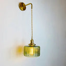 GobekUsa Glass Adjustable LED Sconce Wall Light for Bedroom Home Decor