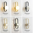 GobekUsa Glass Aisle Wall Lamp Post-Modern Indoor Decoration Art Lighting