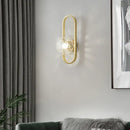 GobekUsa Glass Aisle Wall Lamp Post-Modern Indoor Decoration Art Lighting