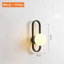 GobekUsa Glass Aisle Wall Lamp Post-Modern Indoor Decoration Art Lighting