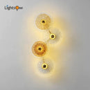 GobekUsa Glass Aisle Wall Light - Modern Light Luxury Wall Lamp for Living Room
