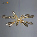GobekUsa Glass Art Chandelier for Living Room, Bedroom, Study - Modern Minimalist Design