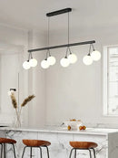 GobekUsa Glass Art Chandelier for Living Room, Children's Room, Bedroom, Dining Room