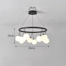 GobekUsa Glass Art Chandelier for Living Room, Children's Room, Bedroom, Dining Room