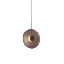 GobekUsa Glass Art Chandelier: Nordic Minimalist LED Pendant Light for Home, Cafe, Bar