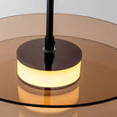 GobekUsa Glass Art Chandelier: Nordic Minimalist LED Pendant Light for Home, Cafe, Bar
