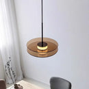GobekUsa Glass Art Chandelier: Nordic Minimalist LED Pendant Light for Home, Cafe, Bar