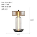 GobekUsa Glass Art Desk Lamp: Nordic Minimalist Design for Bedroom and Living Room