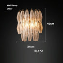 GobekUsa Glass Art LED Chandelier for Living Room