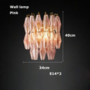 GobekUsa Glass Art LED Chandelier for Living Room