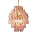 GobekUsa Glass Art LED Chandelier for Living Room