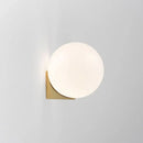 GobekUsa Glass Ball Art Wall Lamp for Aisle Bedroom, Simple Decoration, LED Bedside Light
