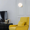 GobekUsa Glass Ball Art Wall Lamp for Aisle Bedroom, Simple Decoration, LED Bedside Light