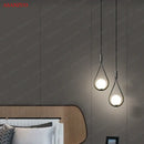 GobekUsa Glass Ball Brass Pendant Light - Nordic Bedroom Simple Home Decor