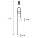 GobekUsa Glass Ball Brass Pendant Lights LED for Restaurant and Bedroom Lighting