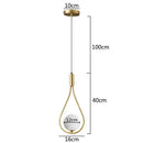 GobekUsa Glass Ball Brass Wall Lamp LED Bedroom Living Room Lighting