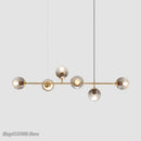 GobekUsa Glass Ball Bubble LED Chandelier for Modern Home Decor