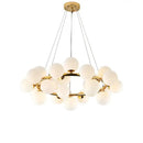 GobekUsa Glass Ball Ceiling Chandelier for Dining and Living Room Decor