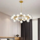 GobekUsa Glass Ball Ceiling Chandelier for Dining and Living Room Decor