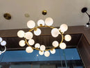 GobekUsa Glass Ball Ceiling Chandelier for Dining and Living Room Decor