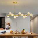 GobekUsa Glass Ball Ceiling Chandelier for Home Decor