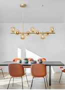GobekUsa Glass Ball Ceiling Chandelier for Home Decor