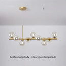 GobekUsa Glass Ball Ceiling Chandelier for Home Decor