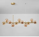 GobekUsa Glass Ball Ceiling Chandelier for Home Lighting