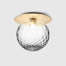 GobekUsa Glass Ball Ceiling Light Fixture for Bedroom Hallway Stairs - Aisel Home Lighting