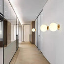 GobekUsa Glass Ball Ceiling Light Fixture for Modern Bedroom Decor