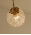 GobekUsa Glass Ball Ceiling Light: Modern Nordic Living Room Dining Room Bedroom Lamp